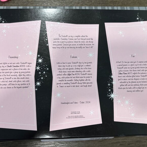 Barbie 45th Anniversary Keepsake Doll Set Featuring Iconic 1950s Fashion Looks - Picture 3 of 5